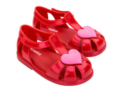 MINI MELISSA HIP HEART BALLERINA BB ROJO1