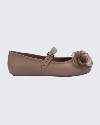 MELISSA SOFT BALLERINA PETALS AD MARRON1