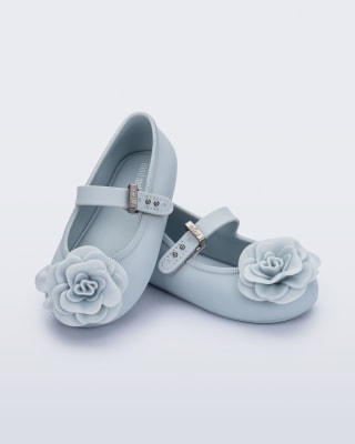 MINI MELISSA SOFT BALLERINA PETALS BB AZUL CLARO