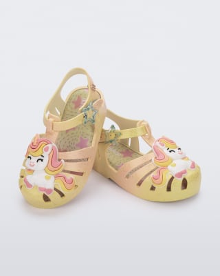 MINI MELISSA POSSESSION UNI BB BEIGE/AMARILLO/BLANCO TALLA ÚNICA 8 US1