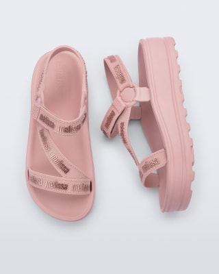 MELISSA STRIPES PLATFORM M LOVER AD ROSA1