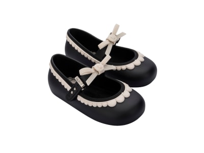 MINI MELISSA SOFT + PAOLA DA VINCI BB NEGRO/BEIGE