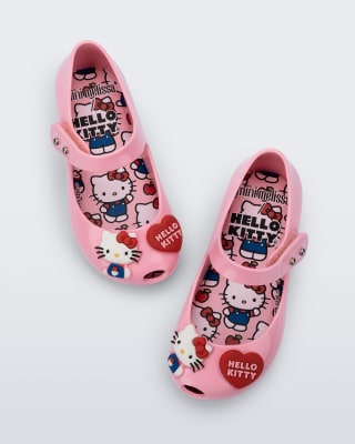 MINI MELISSA ULTRAGIRL + HELLO KITTY AND FRIENDS BB ROSA