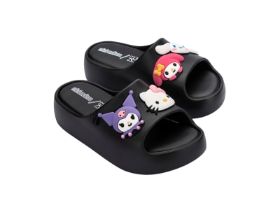 MINI MELISSA FREE PLATFORM SLIDE + HELLO KITTY AND FRIENDS INF NEGRO