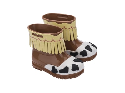 MINI MELISSA WELLY  + TOY STORY BB MARRON/AMARILLO