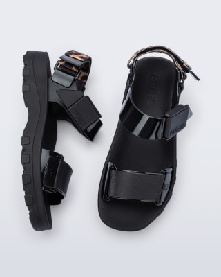 MELISSA KICK OFF SANDAL LOW AD NEGRO1