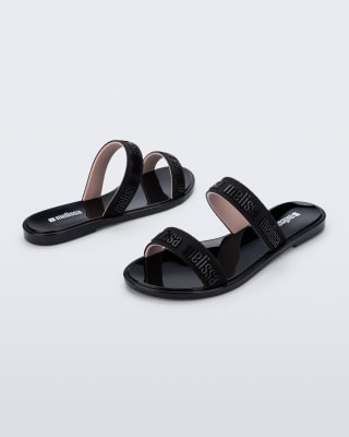 MELISSA M LOVER DUO SLIDE AD NEGRO/ROSA1