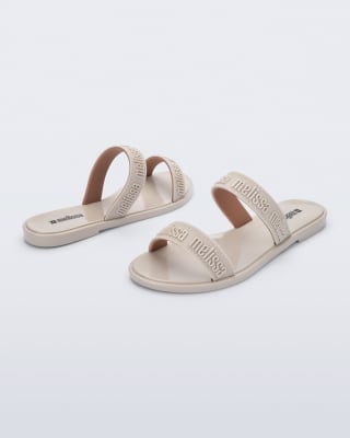 MELISSA M LOVER DUO SLIDE AD BEIGE/MARRON1