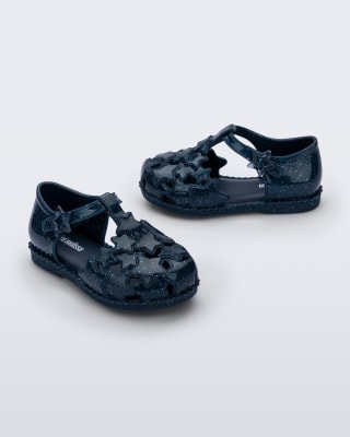 MINI MELISSA STARRY BB AZUL GLITTER1