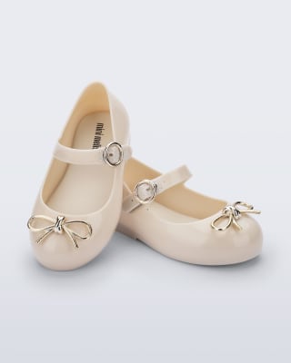MINI MELISSA SWEET LOVE CHROME BB BEIGE/ORO1