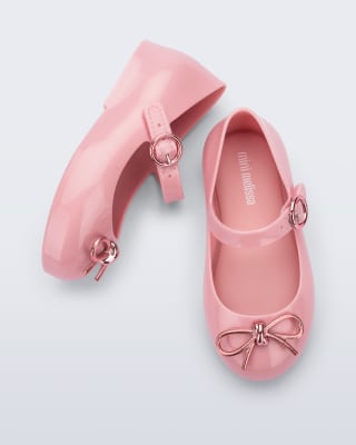 MINI MELISSA SWEET LOVE CHROME BB ROSA METALIZADO1
