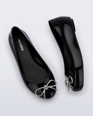 MINI MELISSA SWEET LOVE CHROME INF NEGRO/ONIX