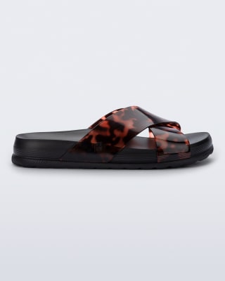 MELISSA COZY SLIDE II AD NEGRO/TORTUGA1