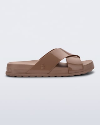 MELISSA COZY SLIDE II AD MARRON1