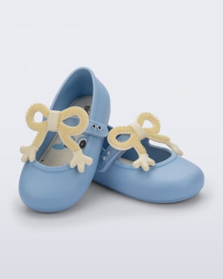 MINI MELISSA SOFT LILY MONSTER BB AZUL/BEIGE