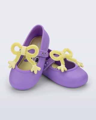 MINI MELISSA SOFT LILY MONSTER BB LILA/AMARILLO