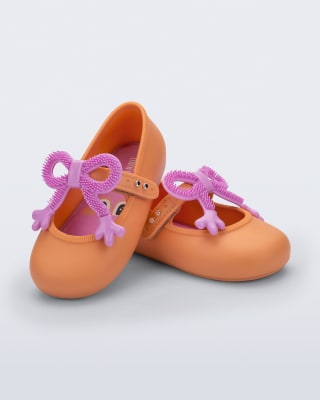 MINI MELISSA SOFT LILY MONSTER BB NARANJA/ROSA2