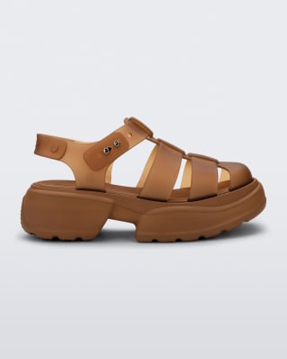 MELISSA CITY PLATFORM AD MARRON TRANSPARENTE1