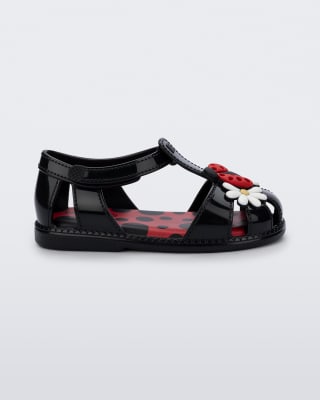 MINI MELISSA HIP BALLERINA DAISY GARDEN BB NEGRO/ROJO1