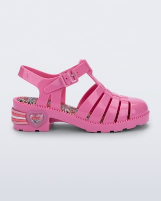 MINI MELISSA POSSESSION HEEL + POWERPUFF GIRLS INF ROSA