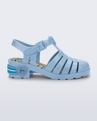 MINI MELISSA POSSESSION HEEL + POWERPUFF GIRLS INF AZUL