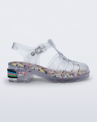 MINI MELISSA POSSESSION HEEL + POWERPUFF GIRLS INF VIDRIO