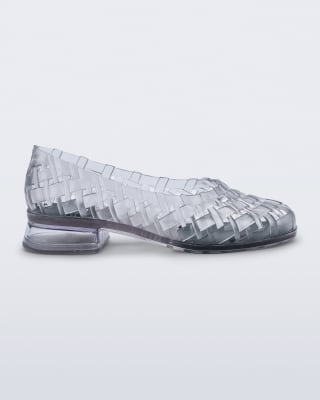 MELISSA POSSESSION BALLERINA HEEL AD GRIS TRANSPARENTE4