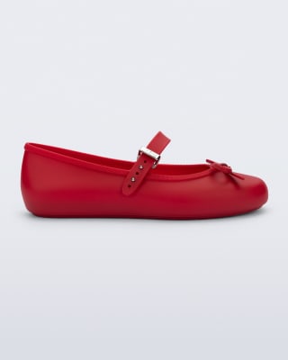 MELISSA SOFT BALLERINA DELICATE BOW AD ROJO