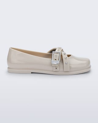 MELISSA RUBY STUDS AD BEIGE/NEGRO1