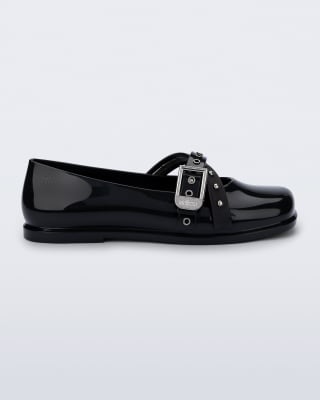 MELISSA RUBY STUDS AD NEGRO/NEGRO