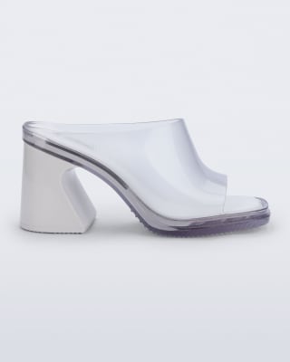 MELISSA NORA MULE AD VIDRIO/BLANCO1
