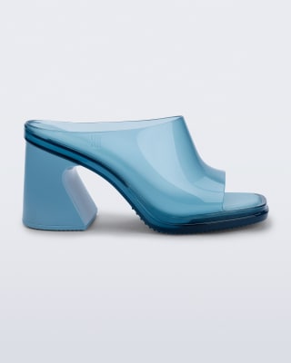 MELISSA NORA MULE AD AZUL TRANSPARENTE1