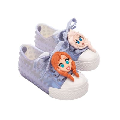 MINI MELISSA POLIBOLHA II + DISNEY 100 BB AZUL METALIZADO/BLANCO TALLA ÚNICA 5 USA3