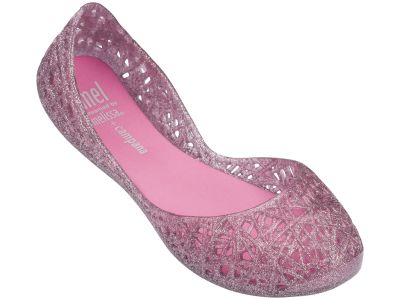 MEL CAMPANA ZIG ZAG INF PINK/GLITTER SILVER1