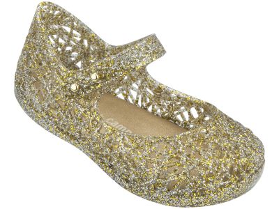 MINI MELISSA CAMPANA ZIG ZAG VI SP BB MIXED GOLDEN GLITTER1