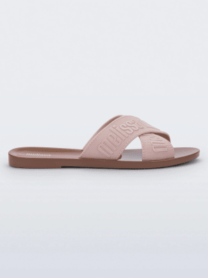 MELISSA M LOVER SLIDE AD ROSA/MARRON