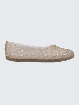 MELISSA POSSESSION BALLERINA AD BEIGE GLITTER1