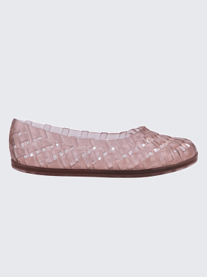 MELISSA POSSESSION BALLERINA AD ROSA TRANSPARENTE