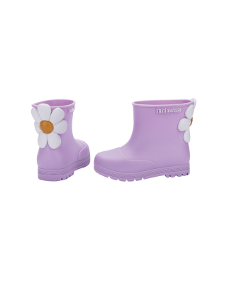 MINI MELISSA WELLY BLOOMY BB LILA/BLANCO