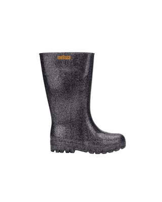 MELISSA WELLY AD NEGRO/GLITTER PLATA4
