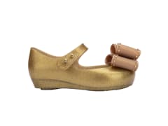 MINI MELISSA ULTRAGIRL CLASSIC BOW BB BEIGE PERLADO