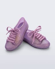 MINI MELISSA HIP SNEAKER INF LILA GLITTER