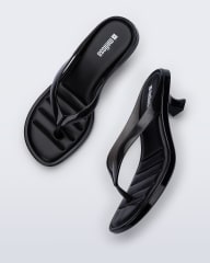 MELISSA THONG KITTEN HEEL AD NEGRO