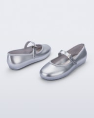 MINI MELISSA SOFT BALLERINA INF PLATA