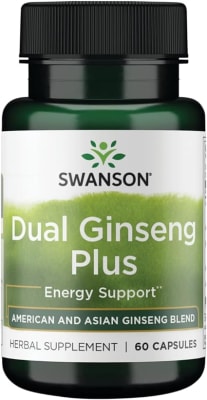 GINSENG DUAL 60 CAPS SWANSON