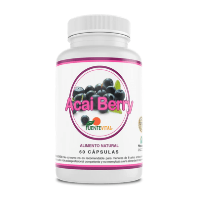 ACAI 500 MG 60 CAPS FUENTE VITAL