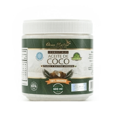ACEITE DE COCO EXTRA VIRGEN 600ML SIN OLOR