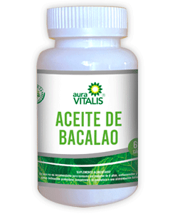 ACEITE DE BACALAO 60CAPS AURA VITALIS