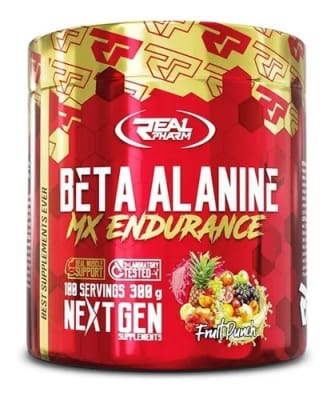 BETA ALANINA 300GR 100SERV REAL PHARM1