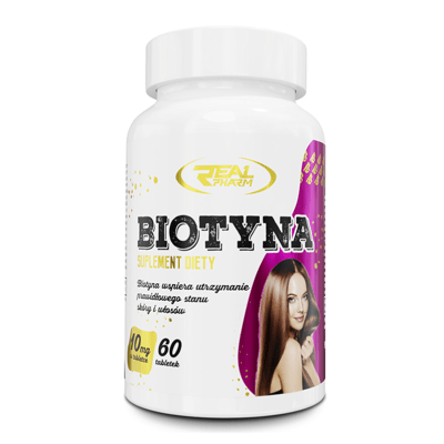BIOTINA 10.000MCG 60CAPS REAL PHARM1